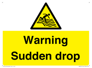 Warning Sudden drop
